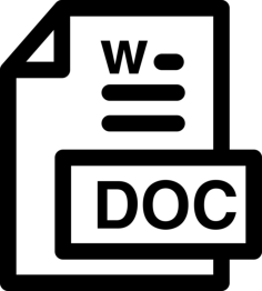 Doc File Sketch Style Svg Vector, Free Vectors File